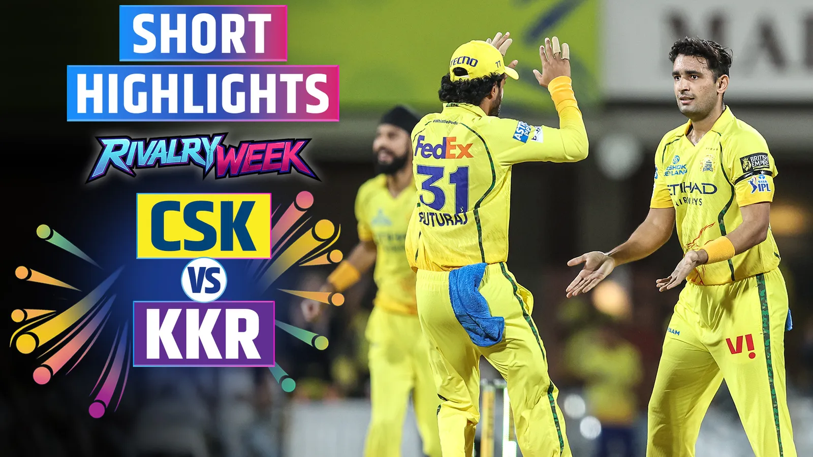 CSK vs KKR: Short Highlights | Airtel Xstream Play
