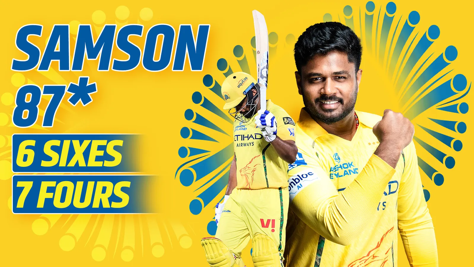 Samson's 87* vs DC | Airtel Xstream Play