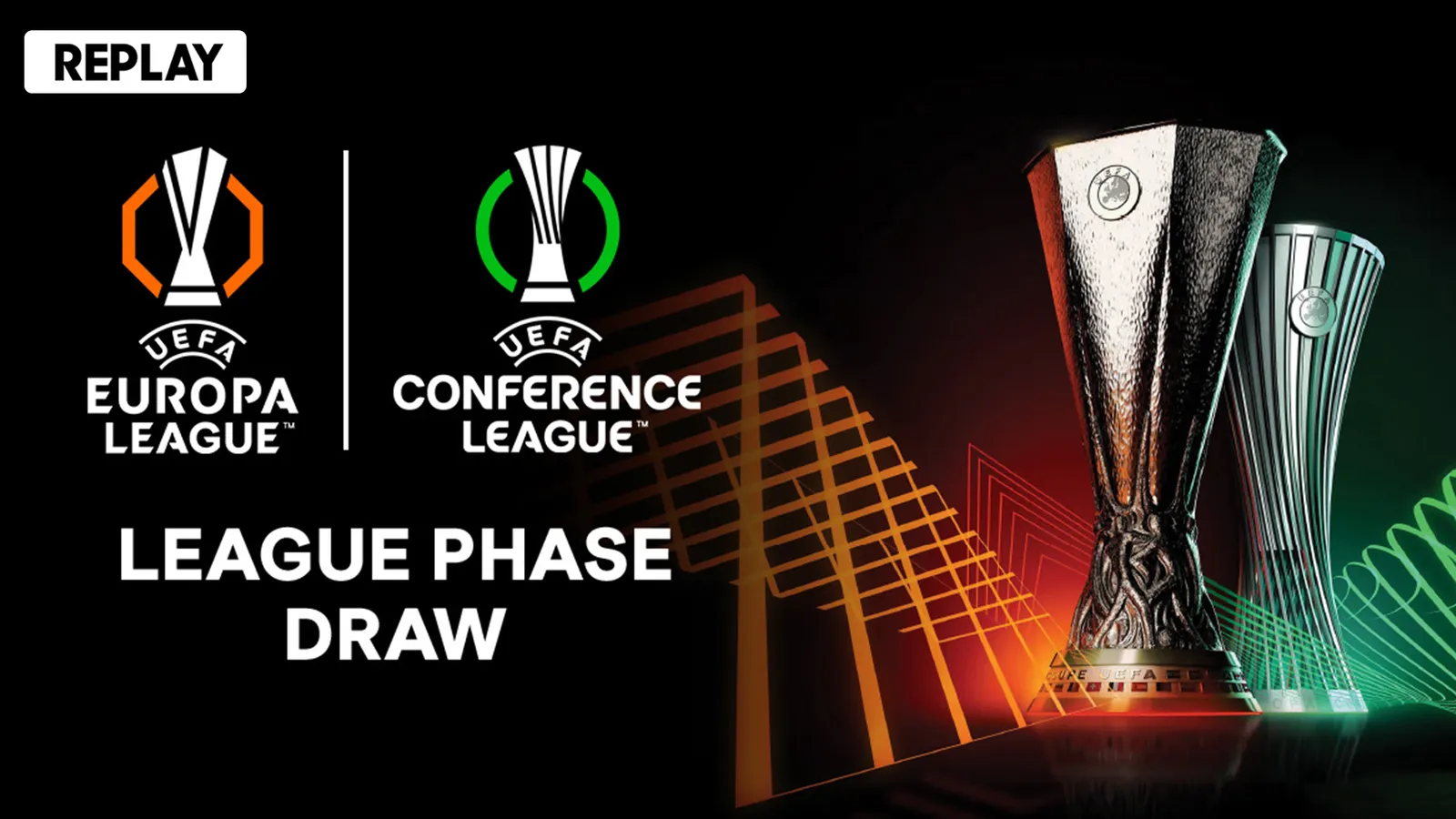 UEL & UECL - League Phase Draw - Replay - 29 Aug 2025 | Airtel Xstream Play
