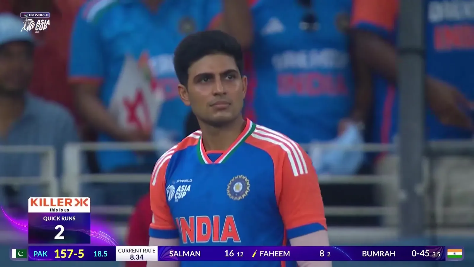 Dropped! Faheem Gets A Lifeline As Gill Spills The Catch | Airtel ...
