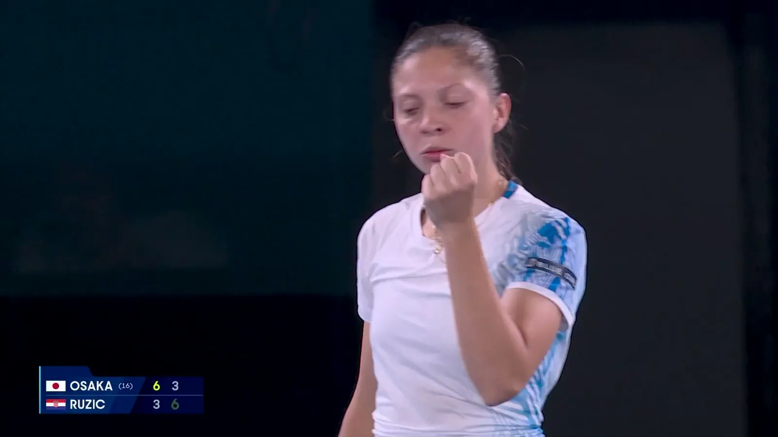 Set Point! Ruzic Fights Back To Keep Herself In The Game | Airtel ...