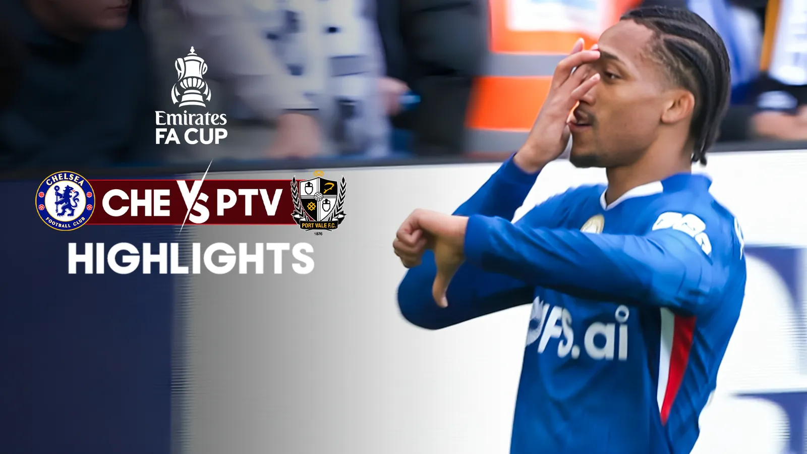 Chelsea vs Port Vale - Highlights - 4 Apr 2026