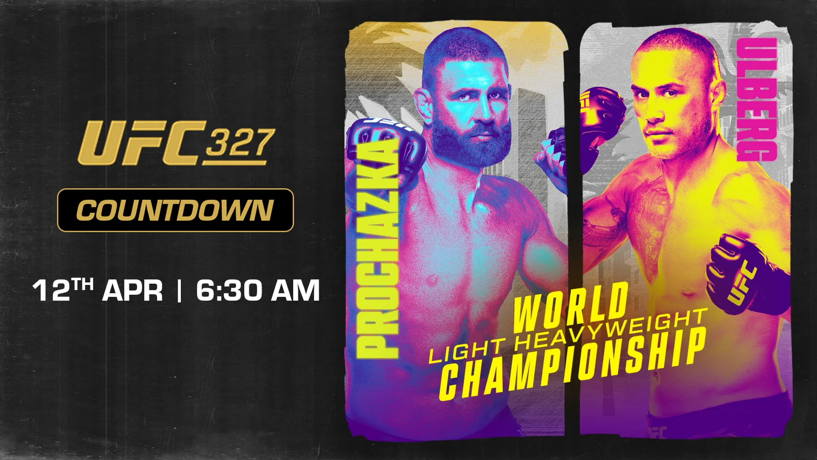 UFC 327 - Countdown