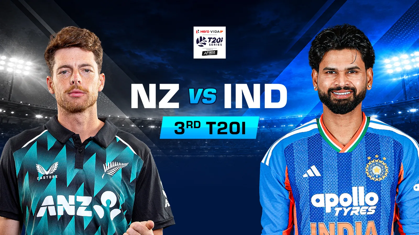 3rd T20I - 27 Oct 2026 | Airtel Xstream Play