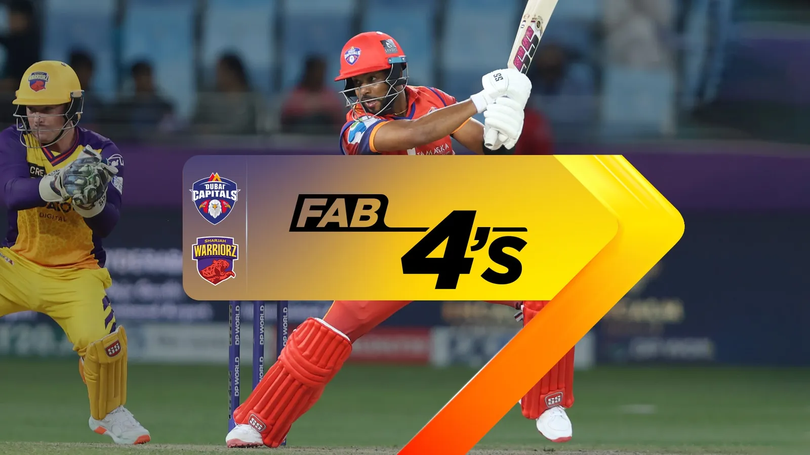 Dubai Capitals vs Sharjah Warriorz | Full Match | Fab 4s
