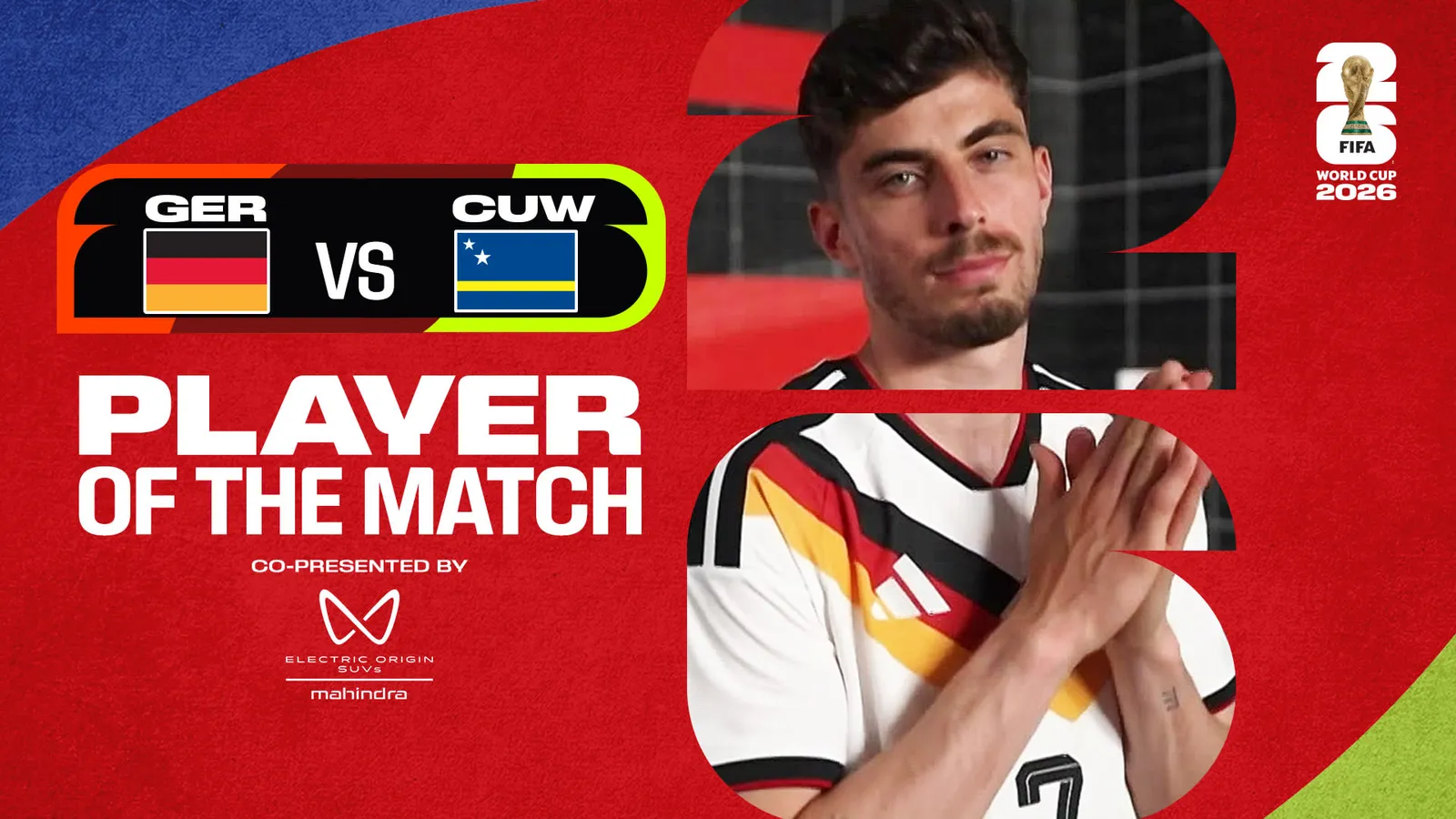 Kai Havertz | POTM | GER Vs CUW | Airtel Xstream Play