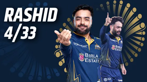 Rashid's 4/33 vs RR | Airtel Xstream Play