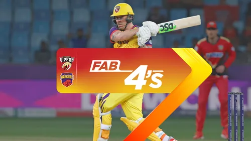 Desert Vipers vs Sharjah Warriorz | Full Match | Fab 4s