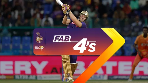 Abu Dhabi Knight Riders vs Gulf Giants | Full Match | Fab 4s | Airtel ...