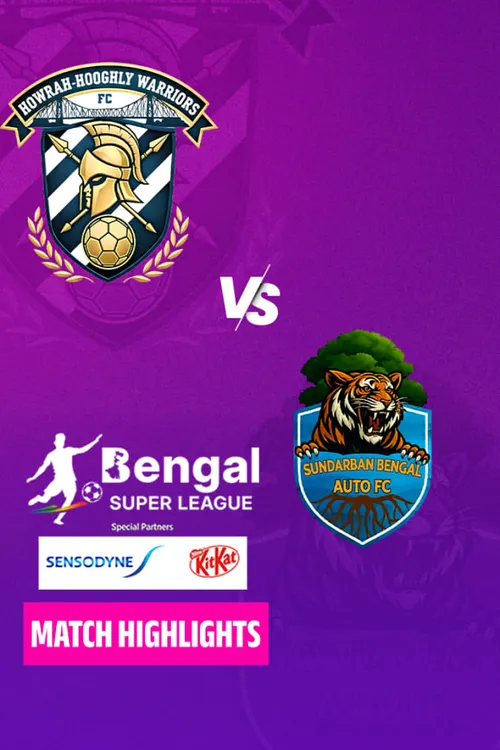 Howrah Hooghly Warriors Vs Sundarban Bengal Auto Fc - Highlights ...